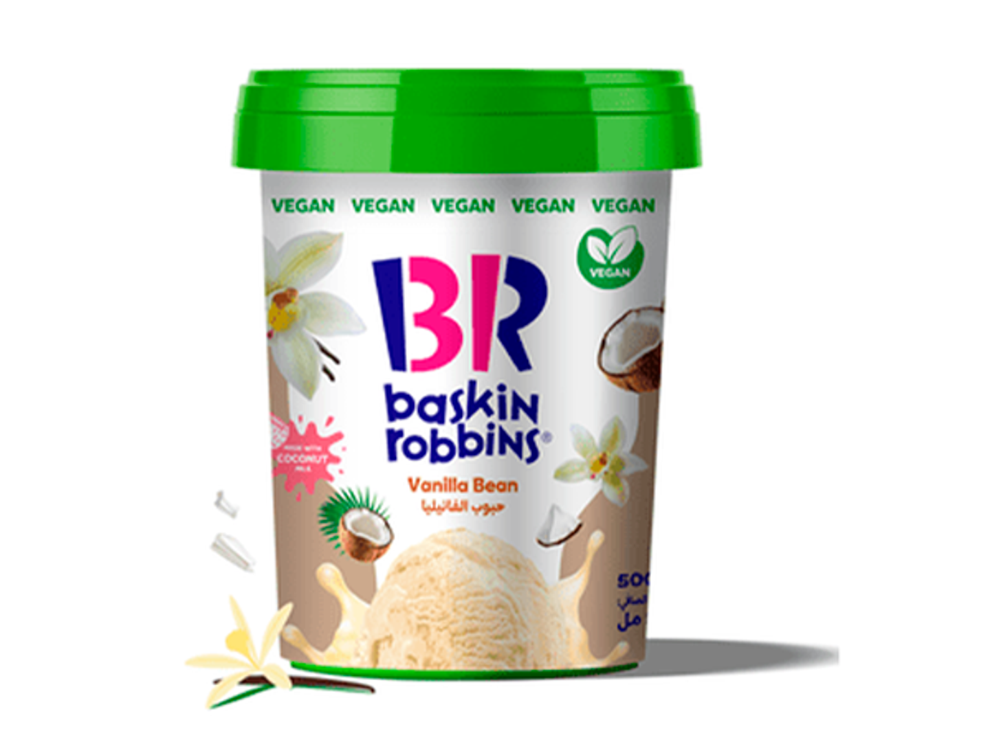 Vegan   Vanilla Bean 500 Ml