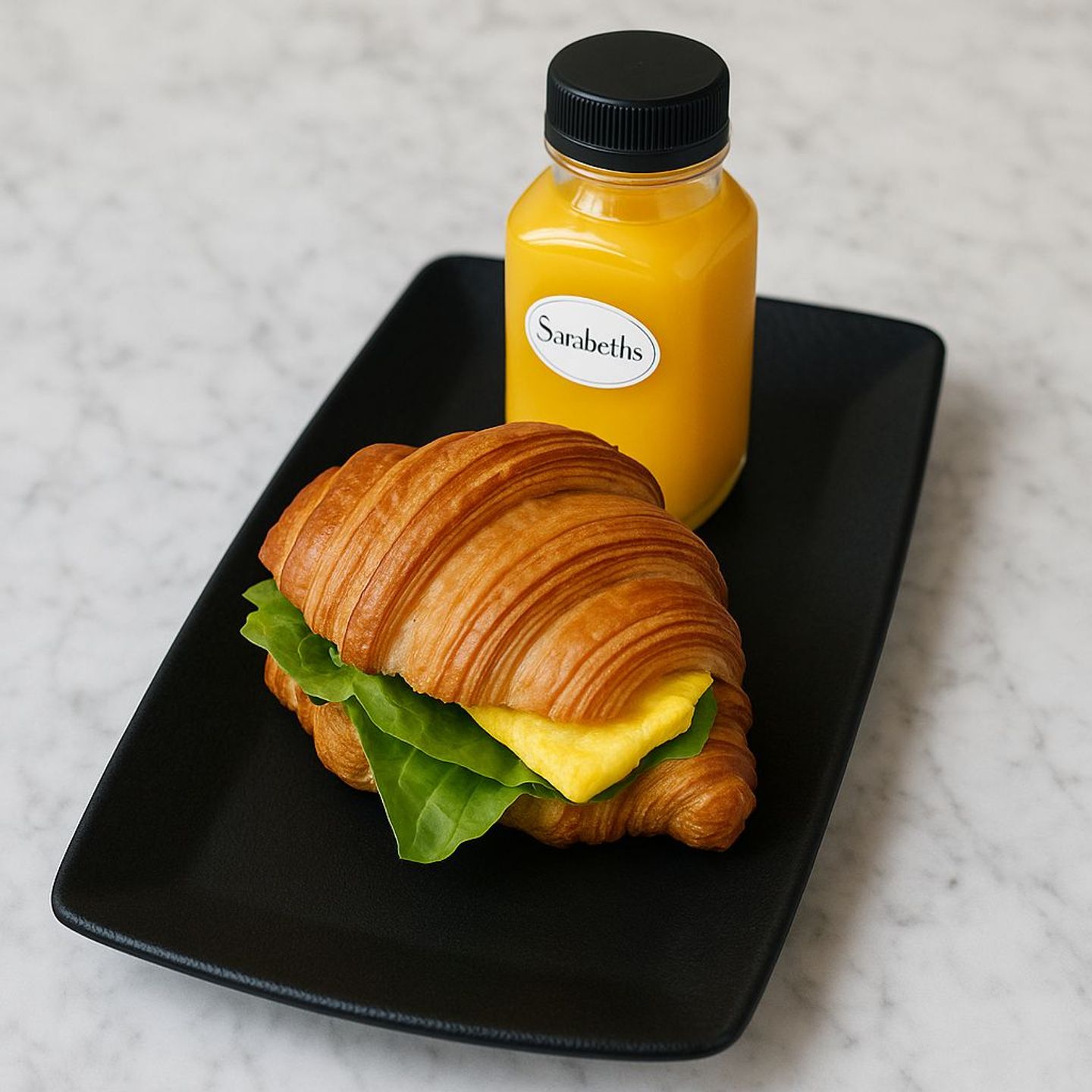 Sunrise Egg Croissant Combo