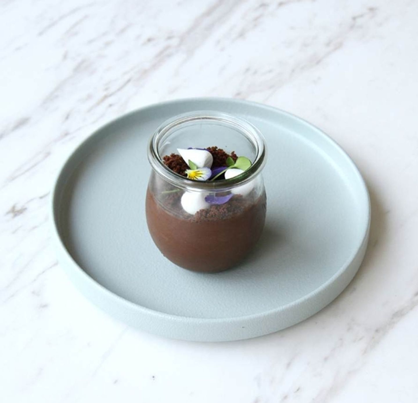 Triple Chocolate Pudding Jar
