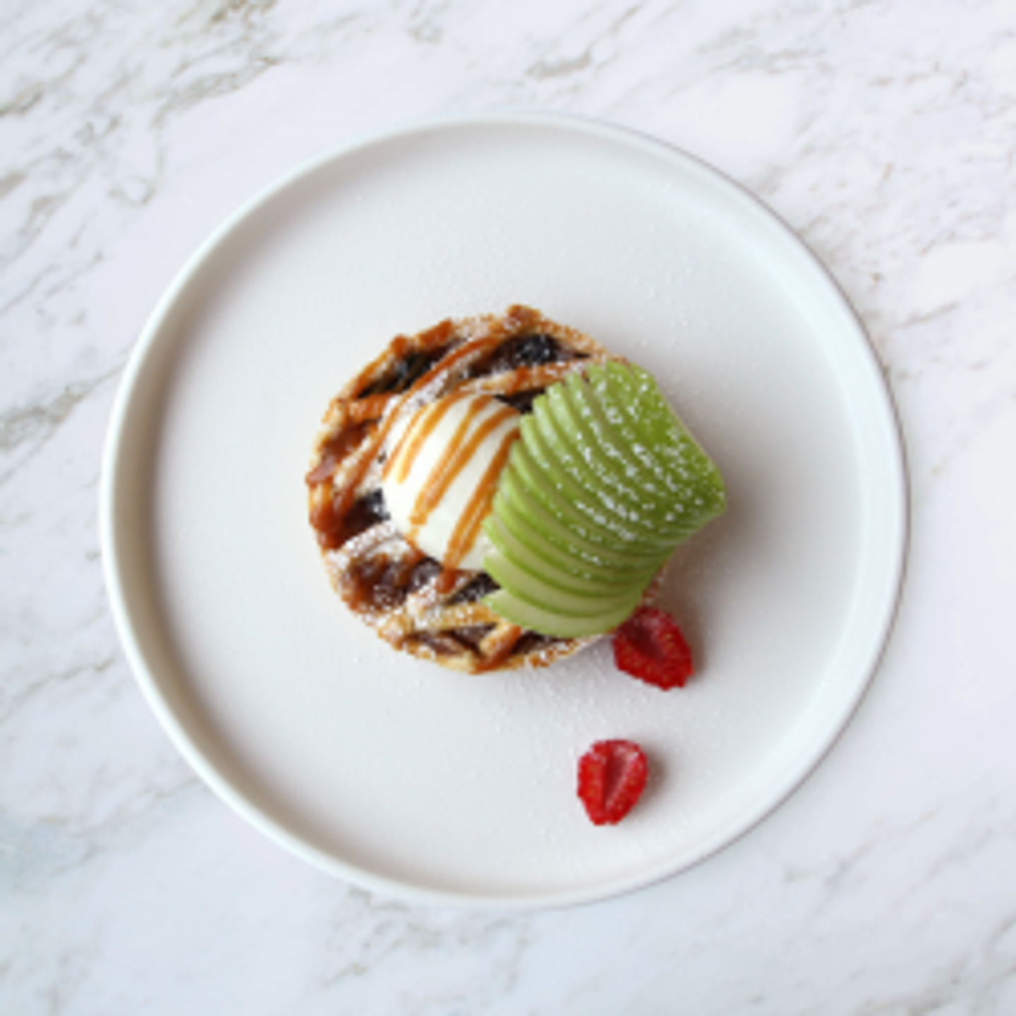 Apple Crumble Tart