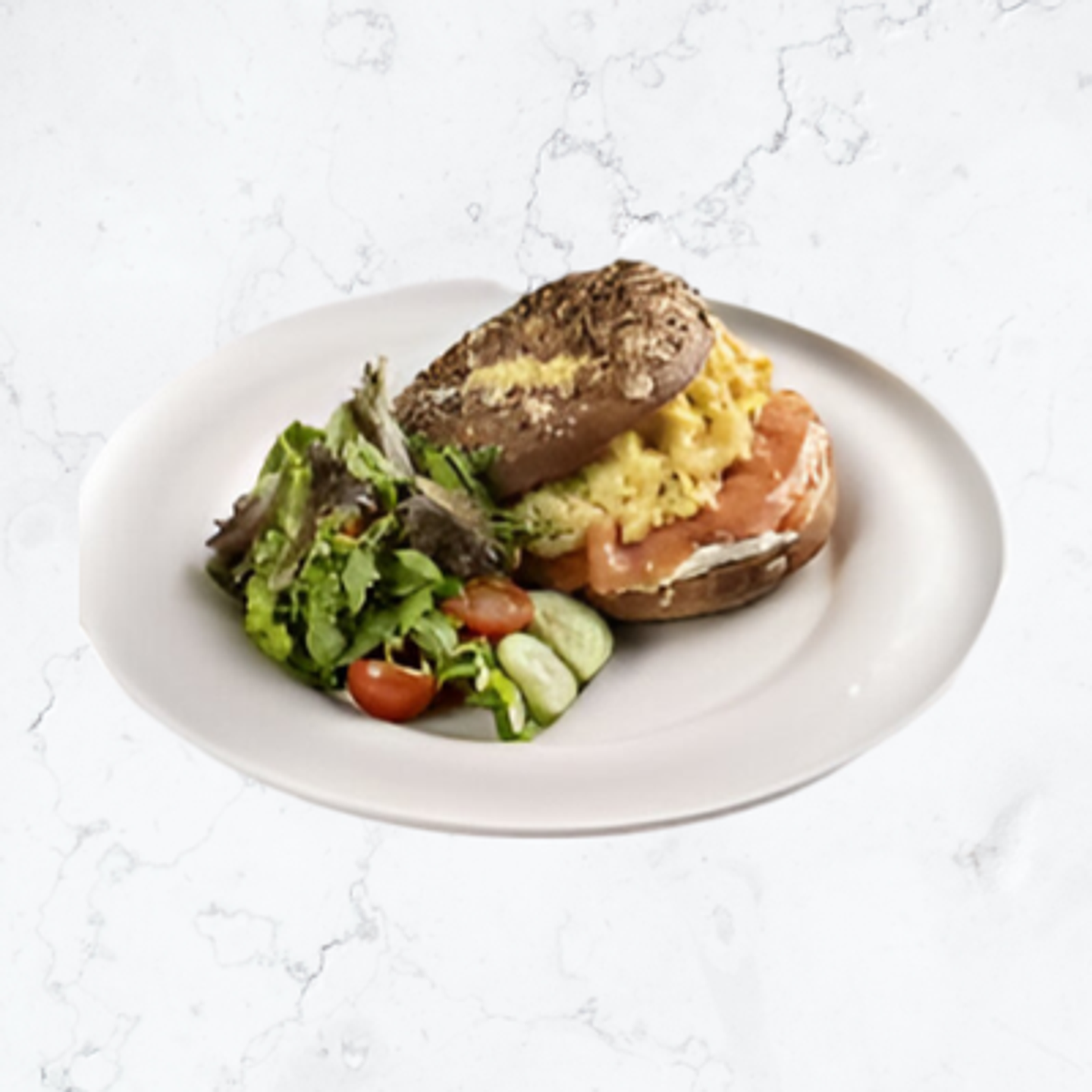 Goldie Lox On Multigrain Bagel