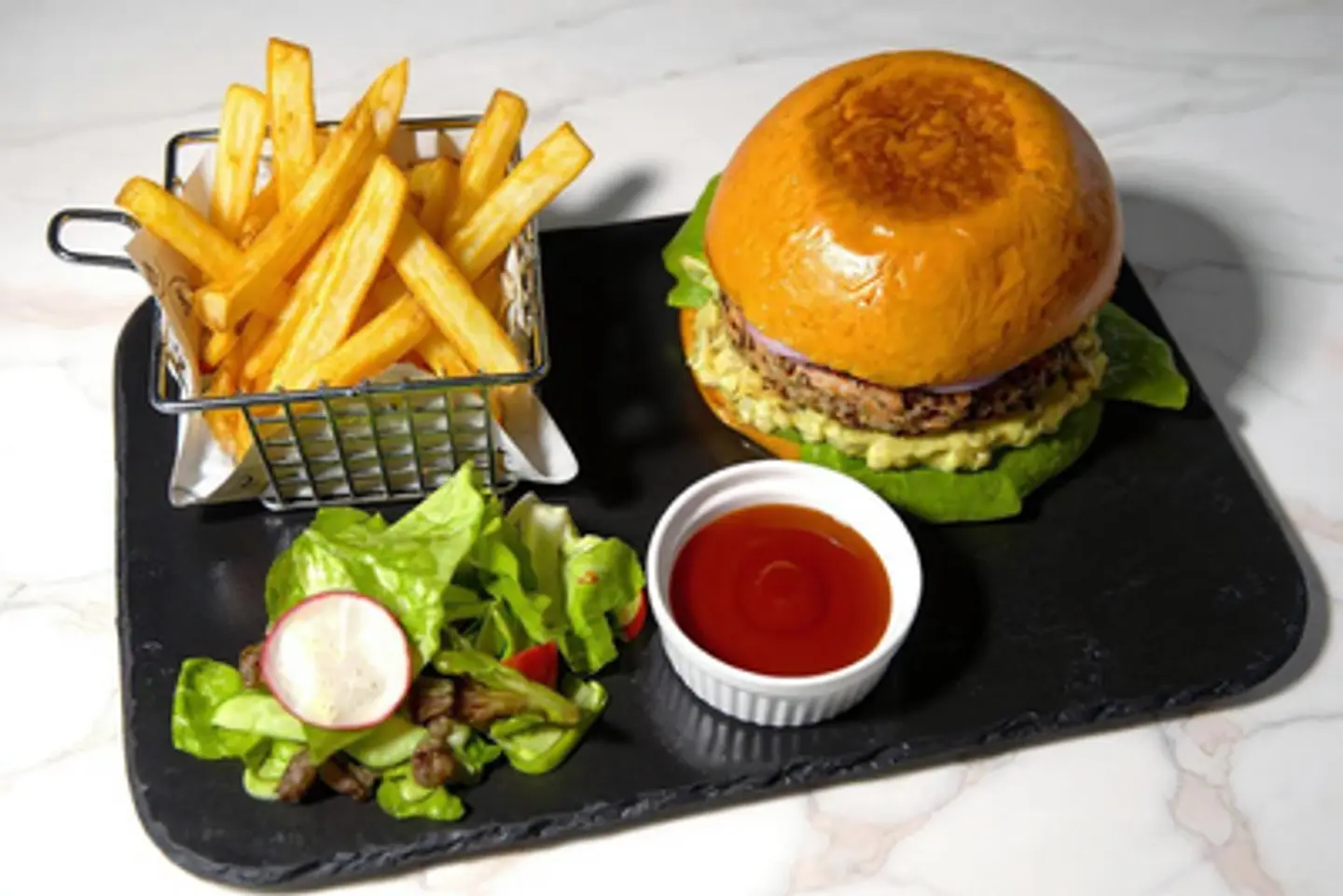 Salmon Quinoa Burger