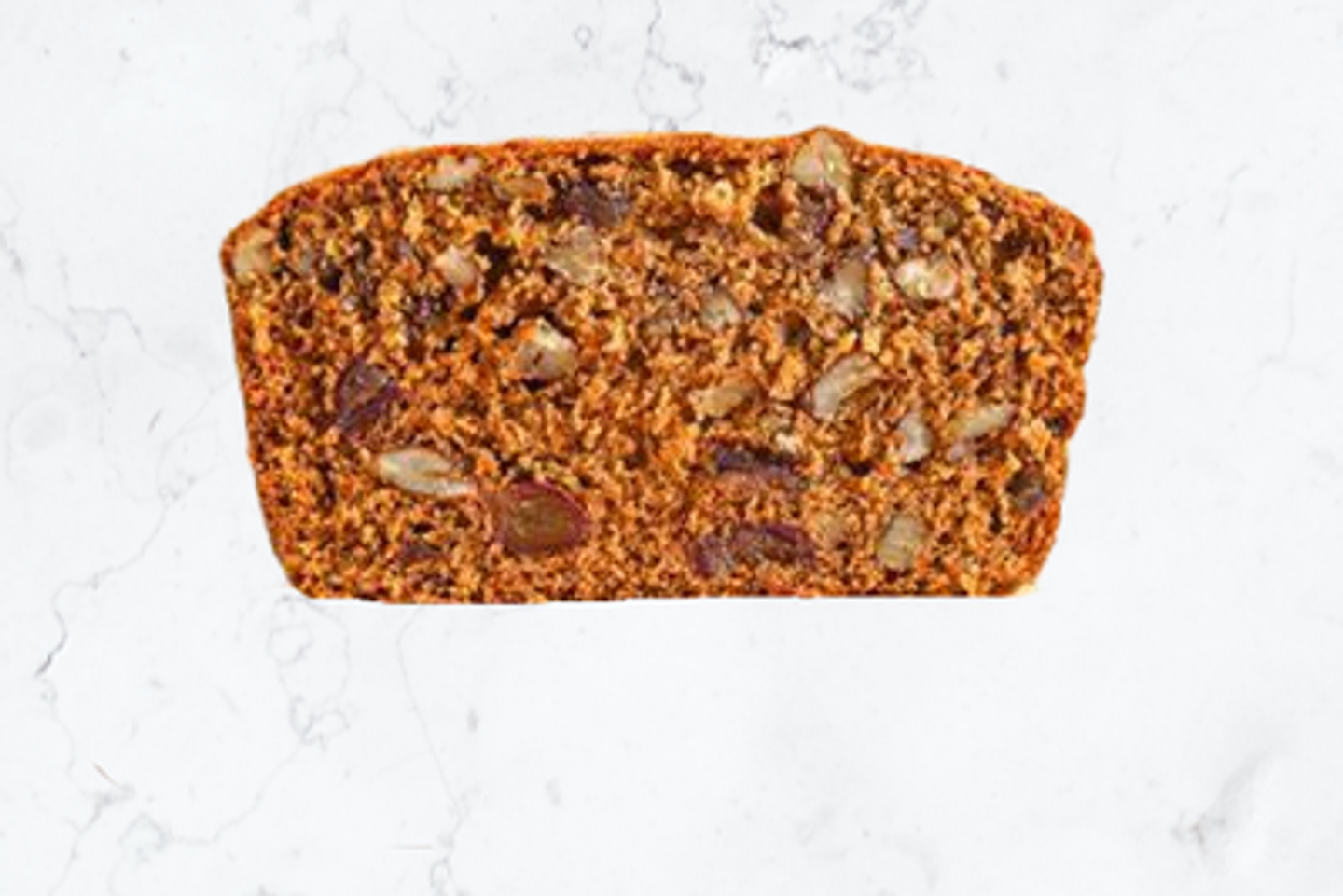 Dates & Walnut Cake Slice