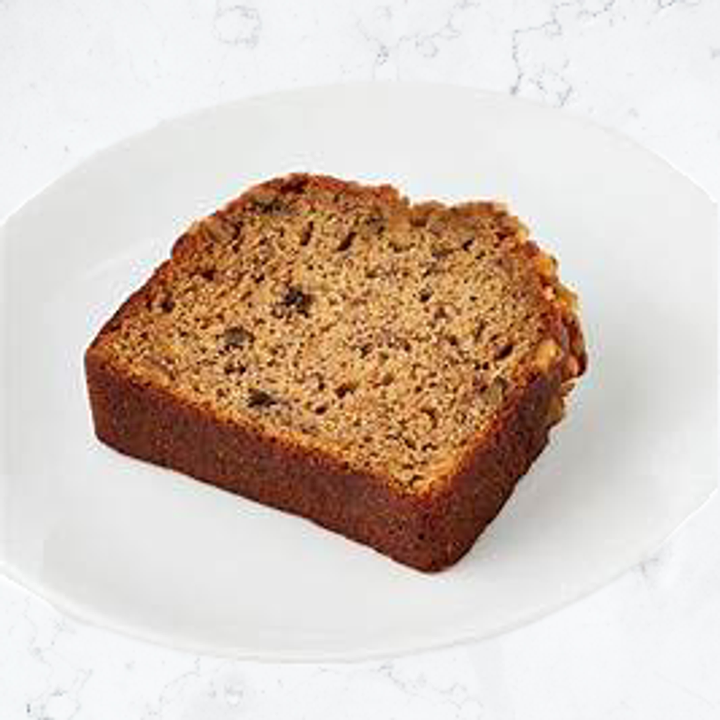 Banana & Hazelnut Cake Slice