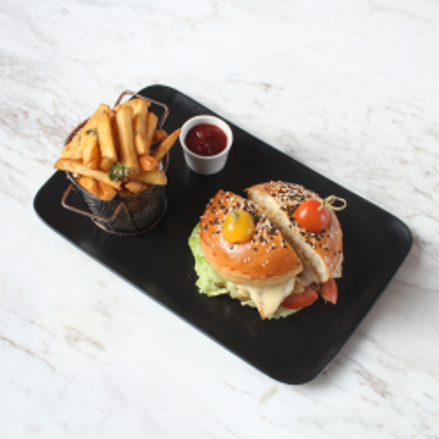 Peri Peri Chicken Burger