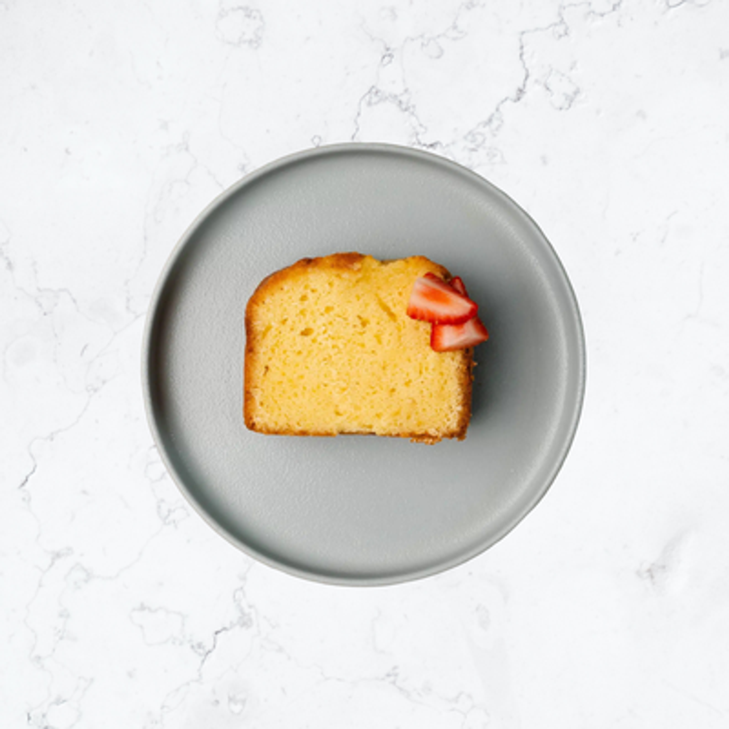 Lemon Butter Milk Cake Slice