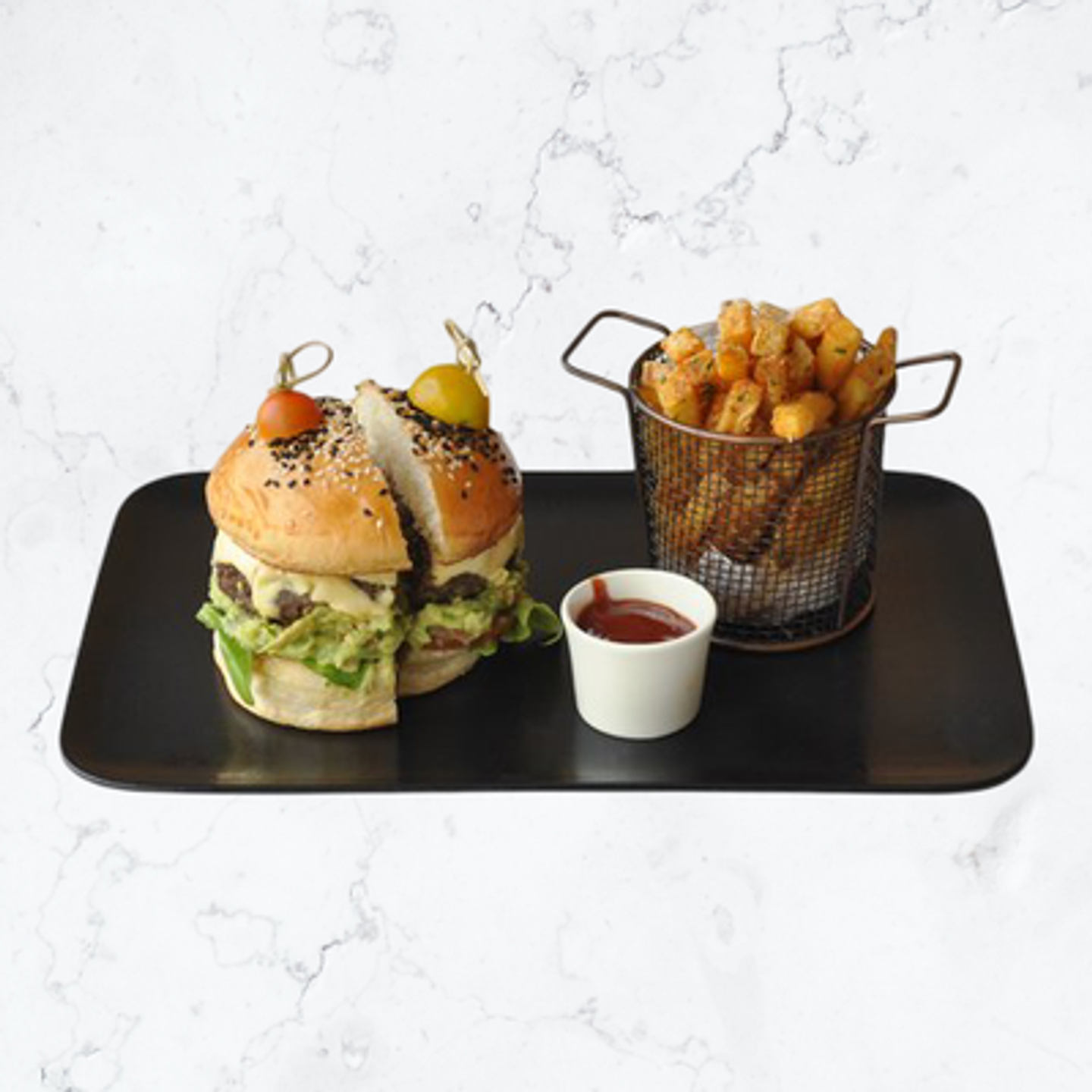Cheesy Burger