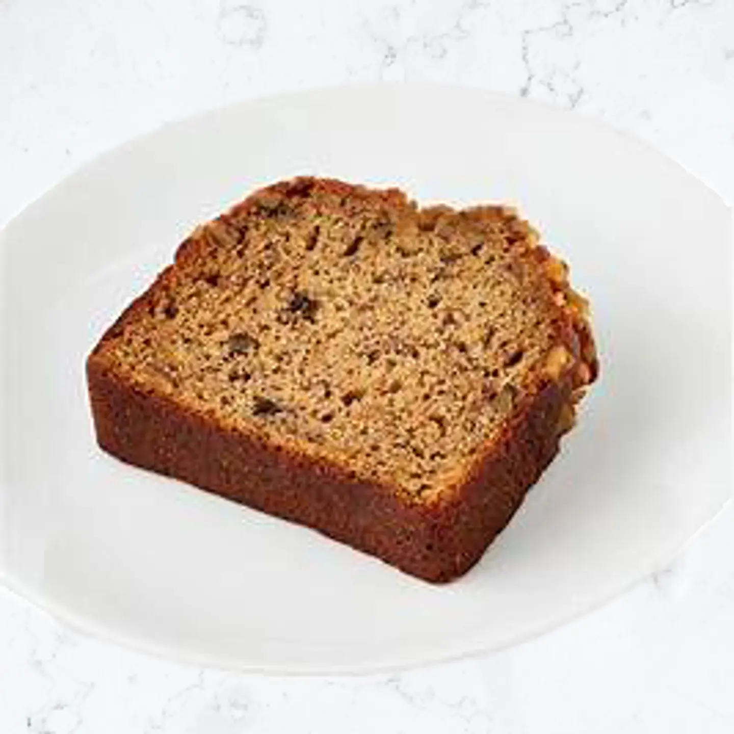 Banana & Hazelnut Cake Slice