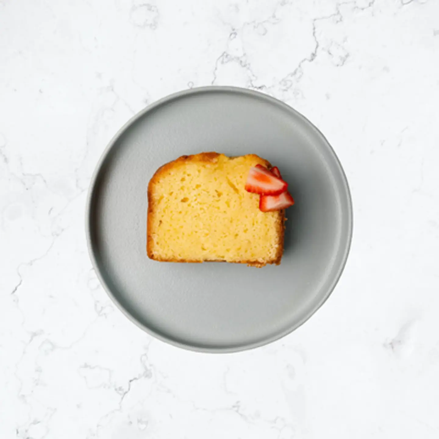 Lemon Butter Milk Cake Slice