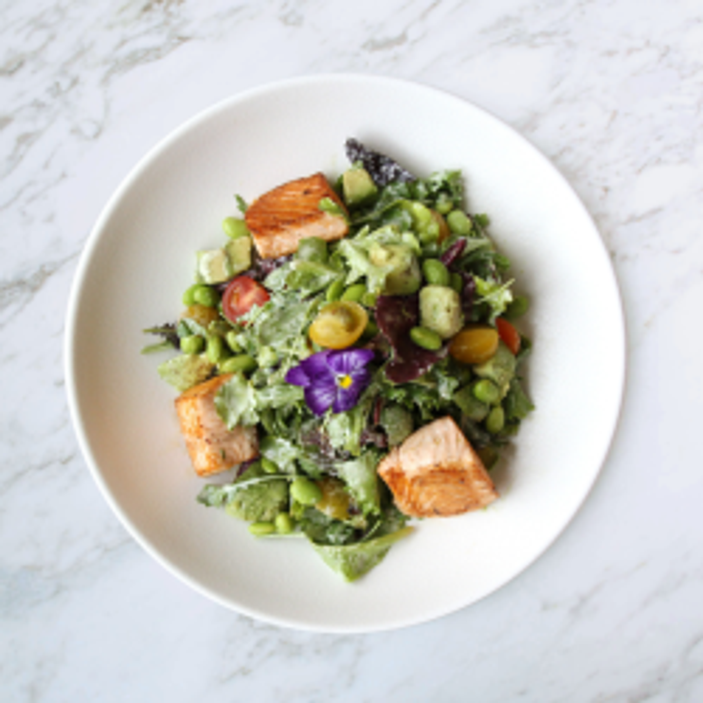 Seared Salmon Salad