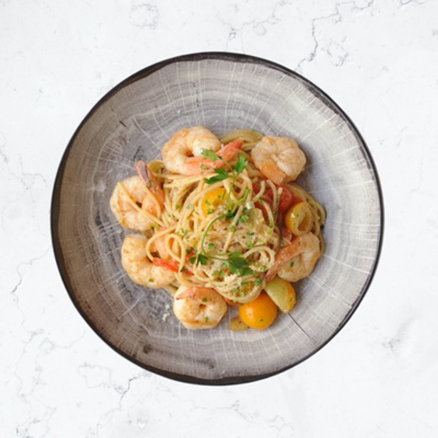 Shrimps And Spaghetti