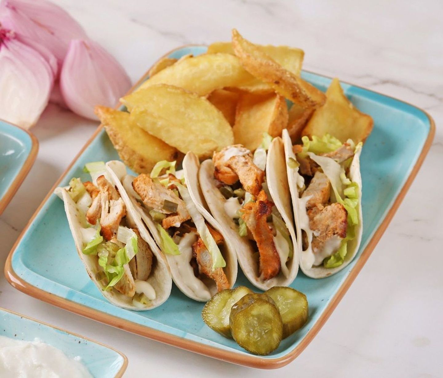 Chicken Shawarma Tacos