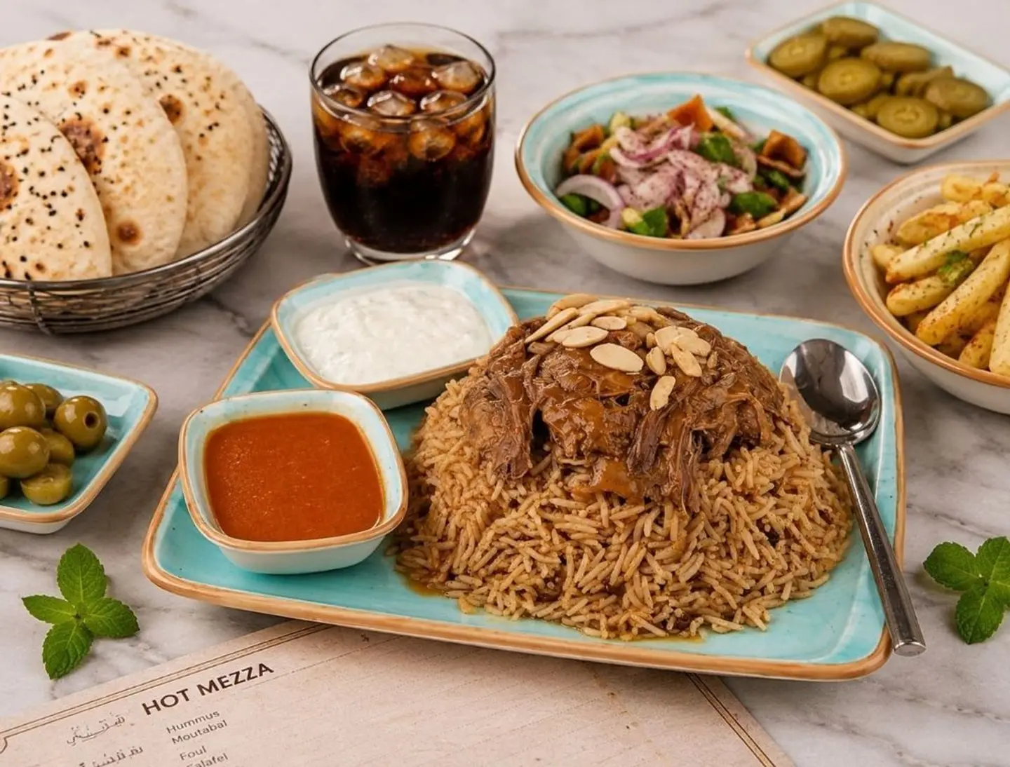 Lamb With Oriental Rice