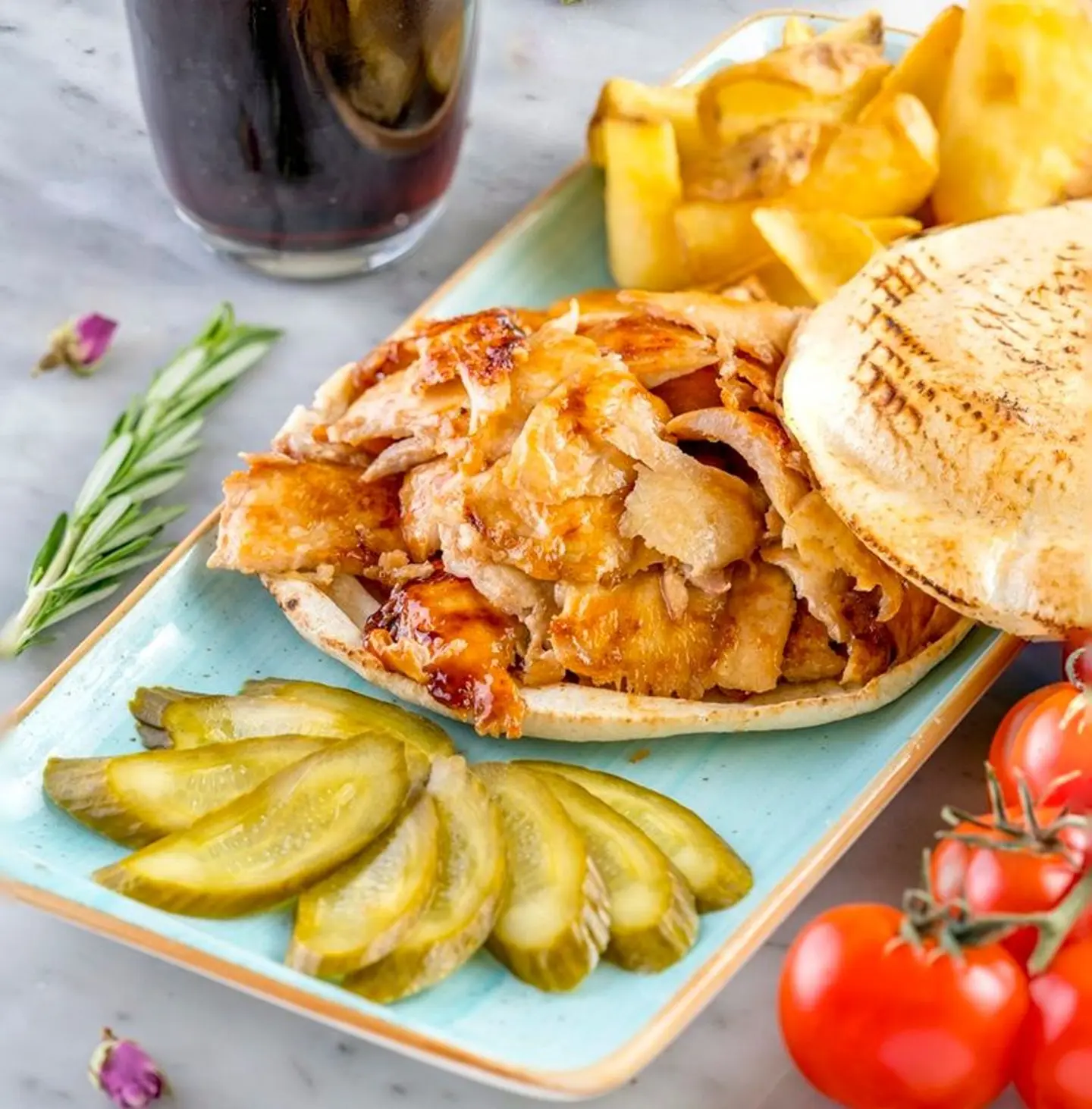 Chicken Shawarma Platter