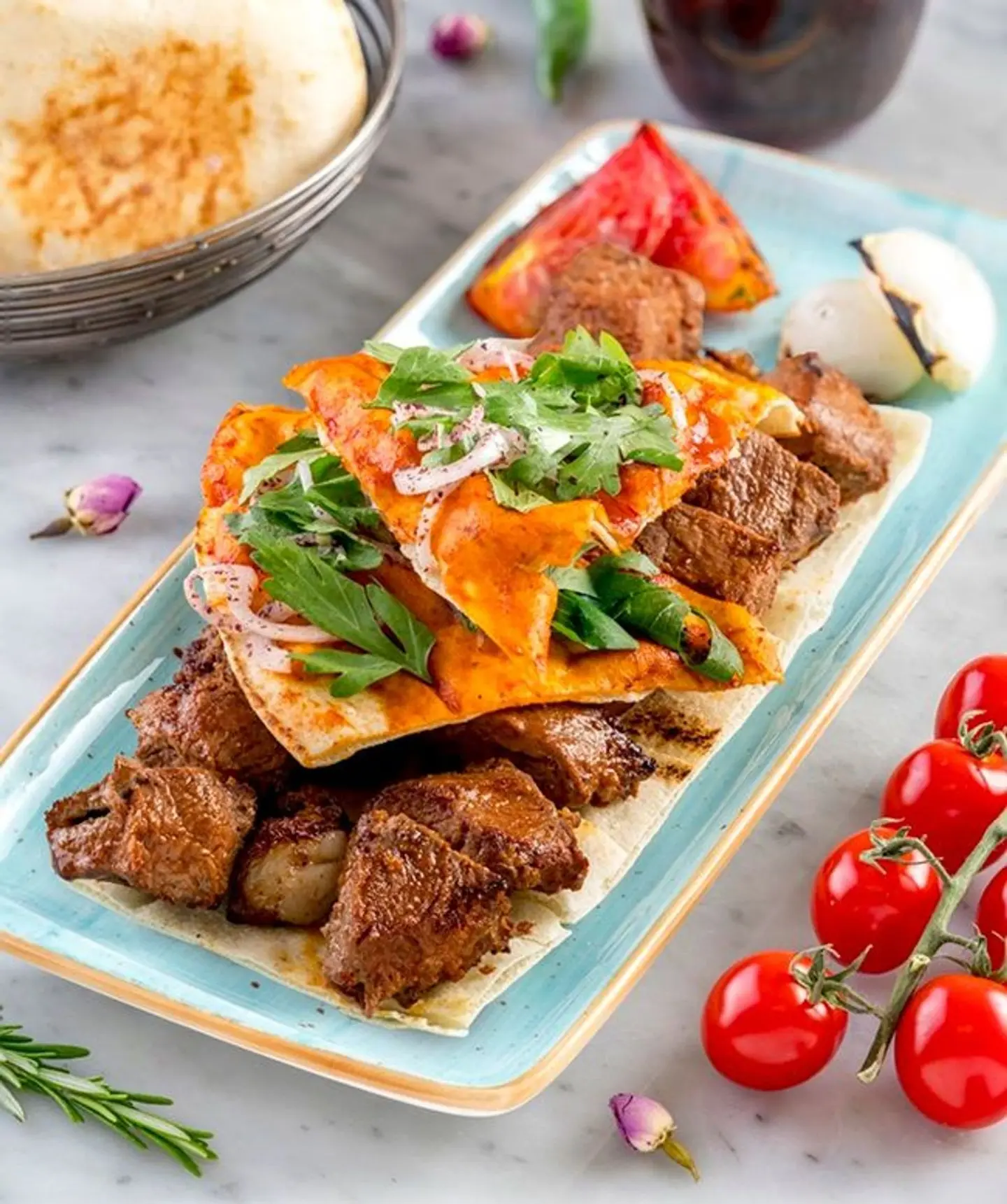 Beef Cubes (2 Skewers)