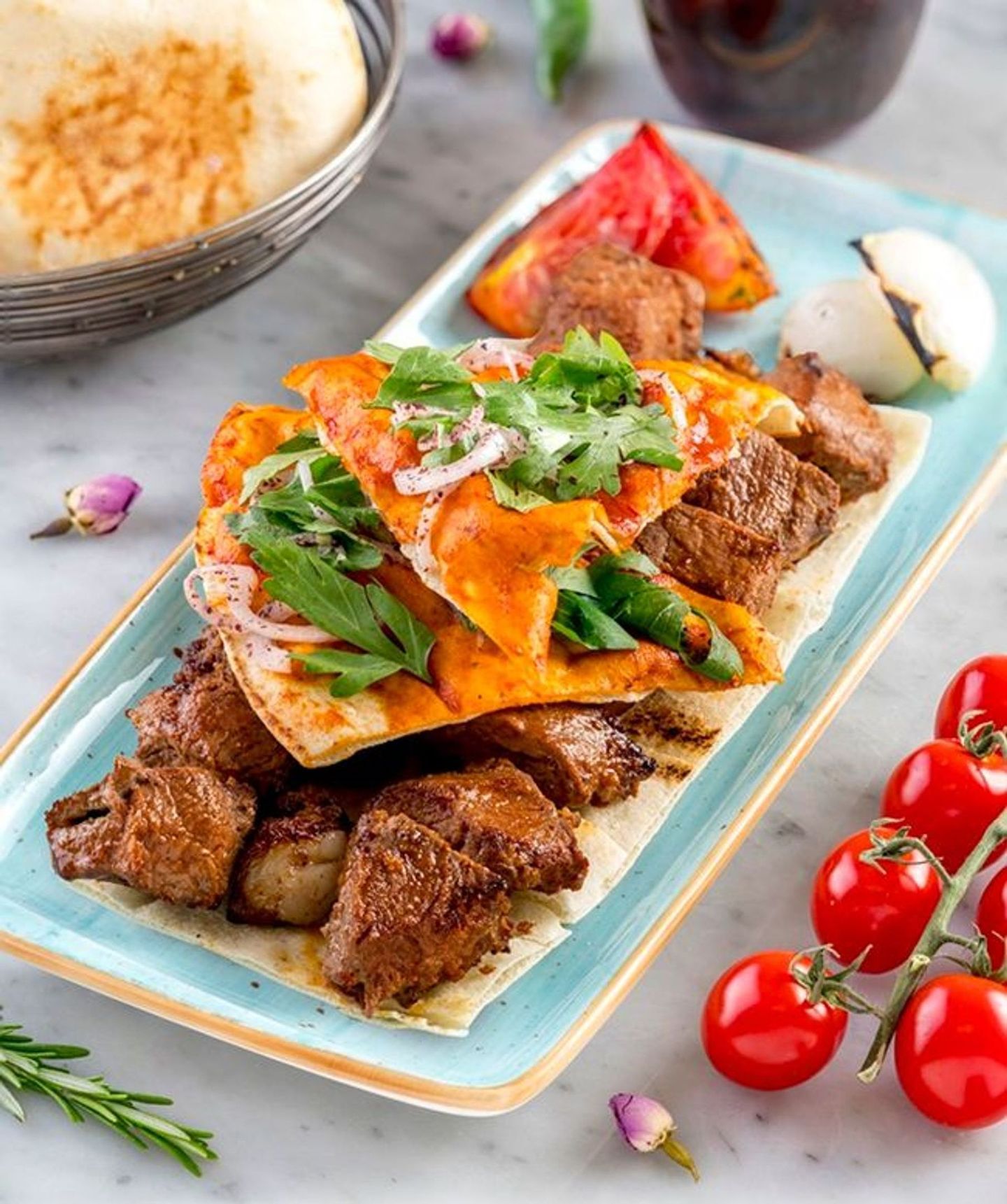 Beef Cubes (2 Skewers)