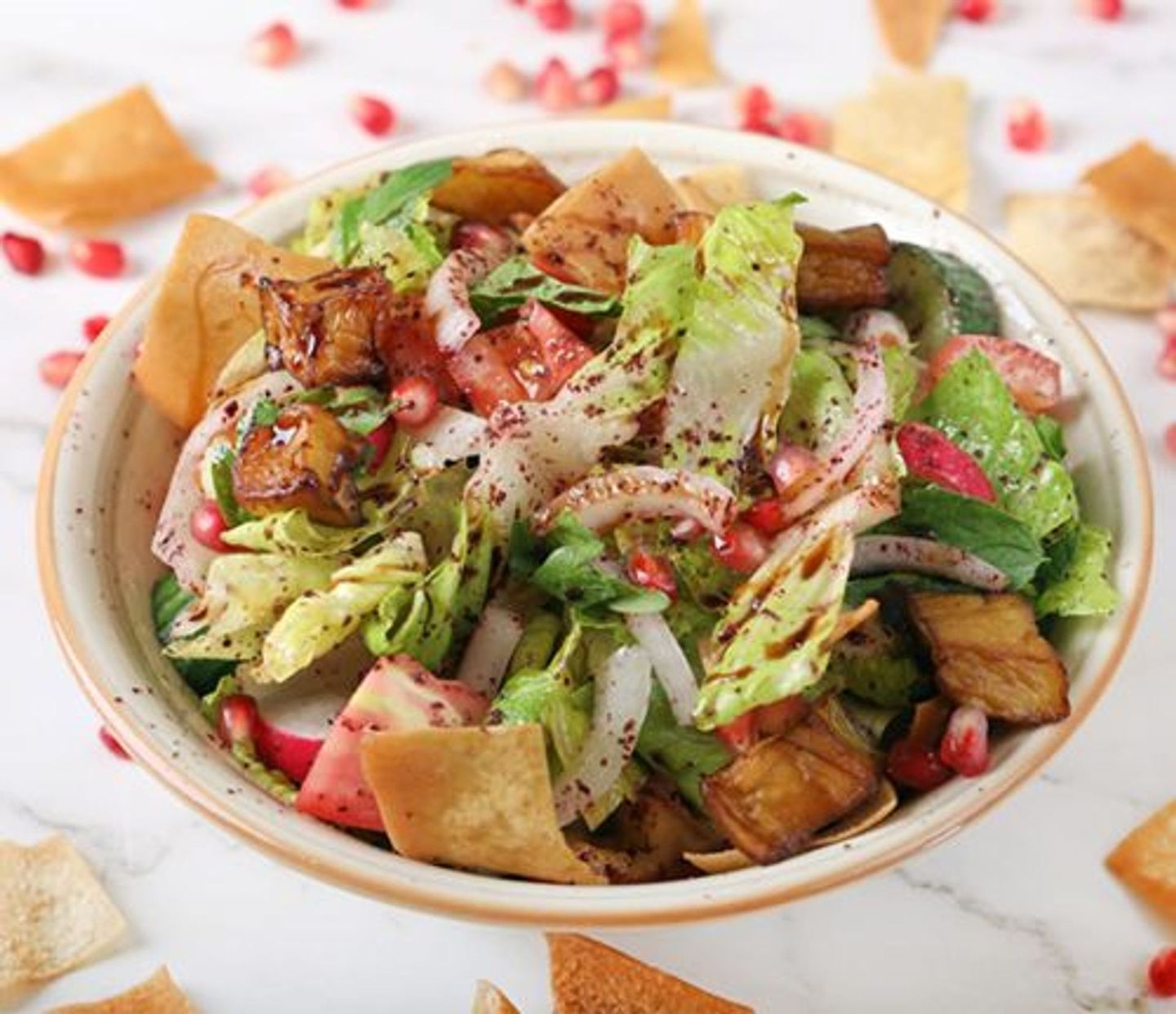 Fattouch Eggplant