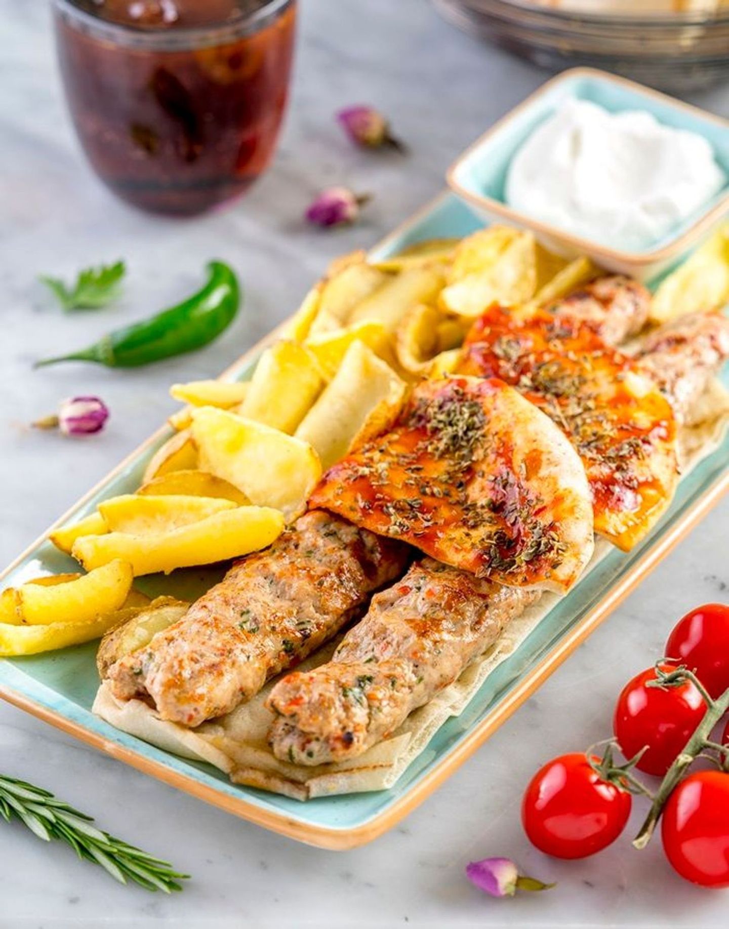Chicken Kebab (2 Skewers)