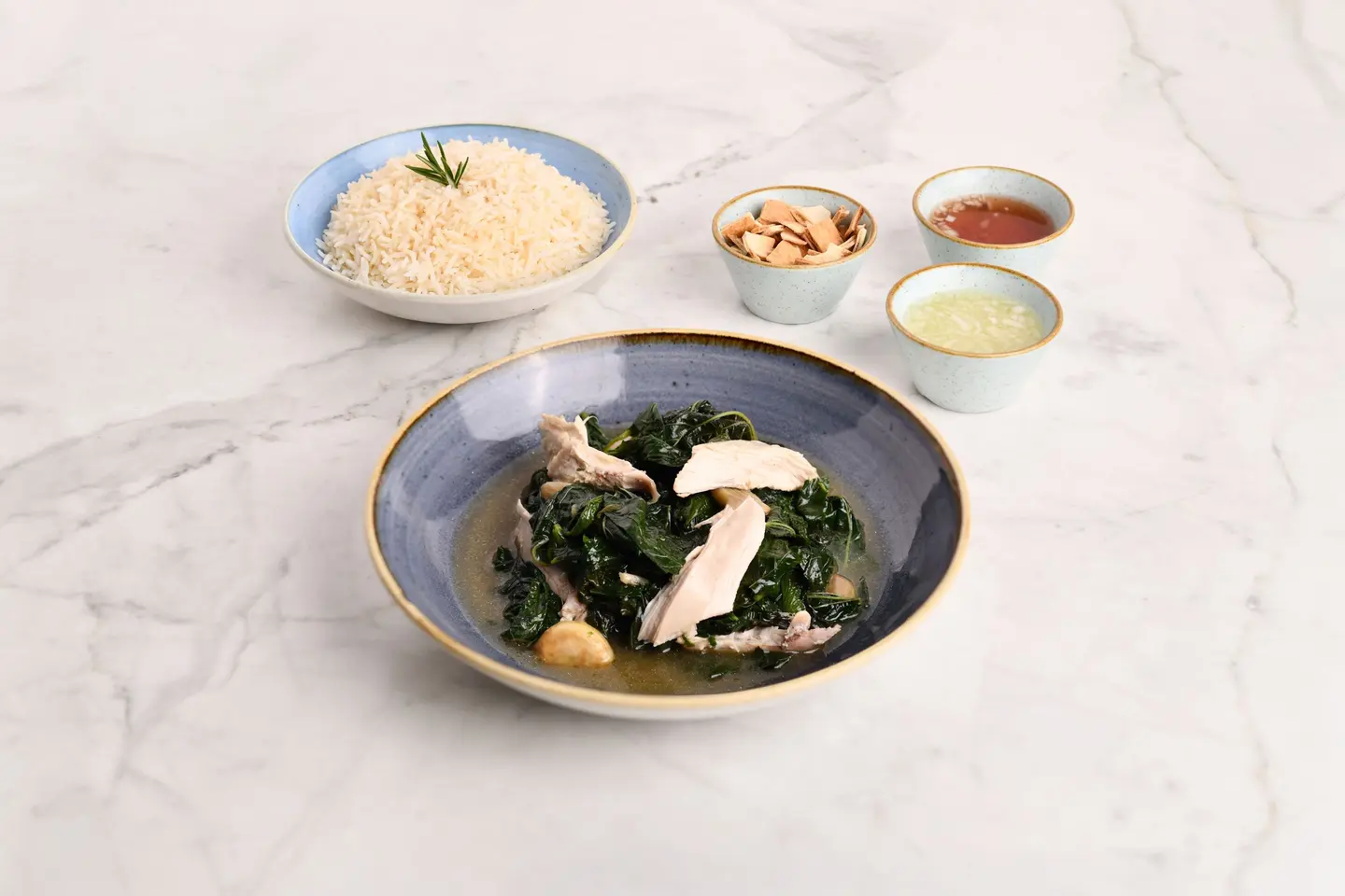 Mloukhiyeh Shamiyeh With Chicken