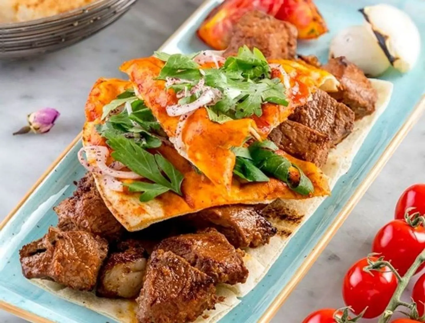 Beef Cubes (2 Skewers)