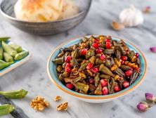 بامية بدبس الرمان
