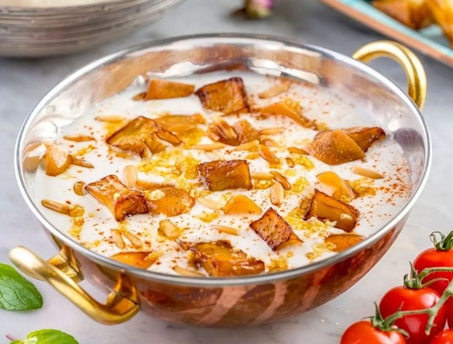 Eggplant Fatteh