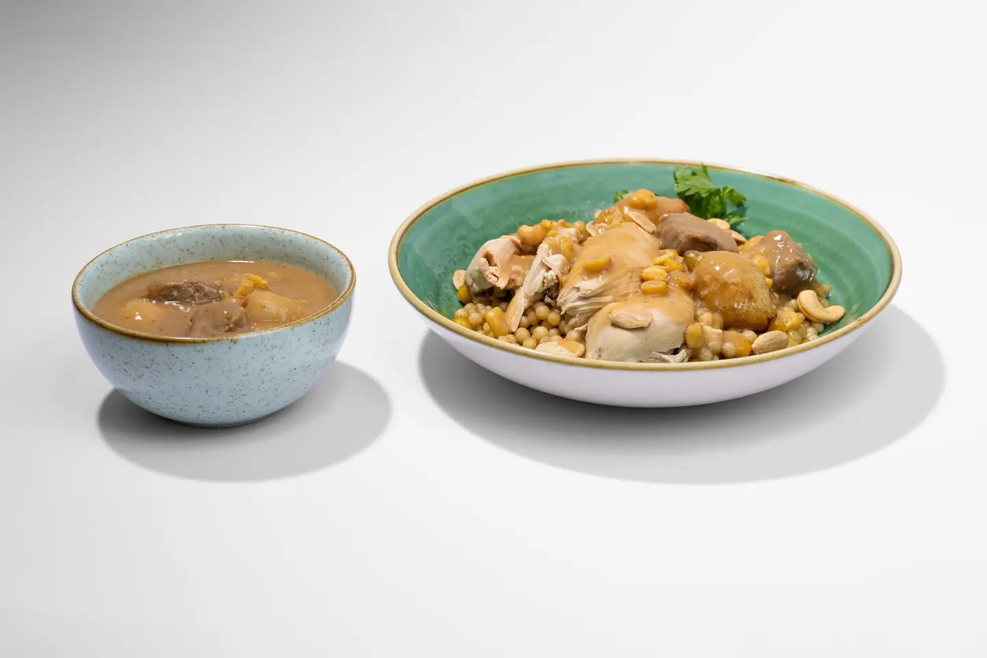 Chicken And Lamb Moghrabieh