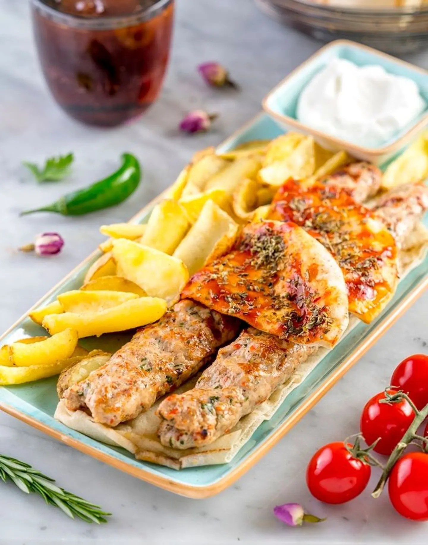 Chicken Kebab (2 Skewers)
