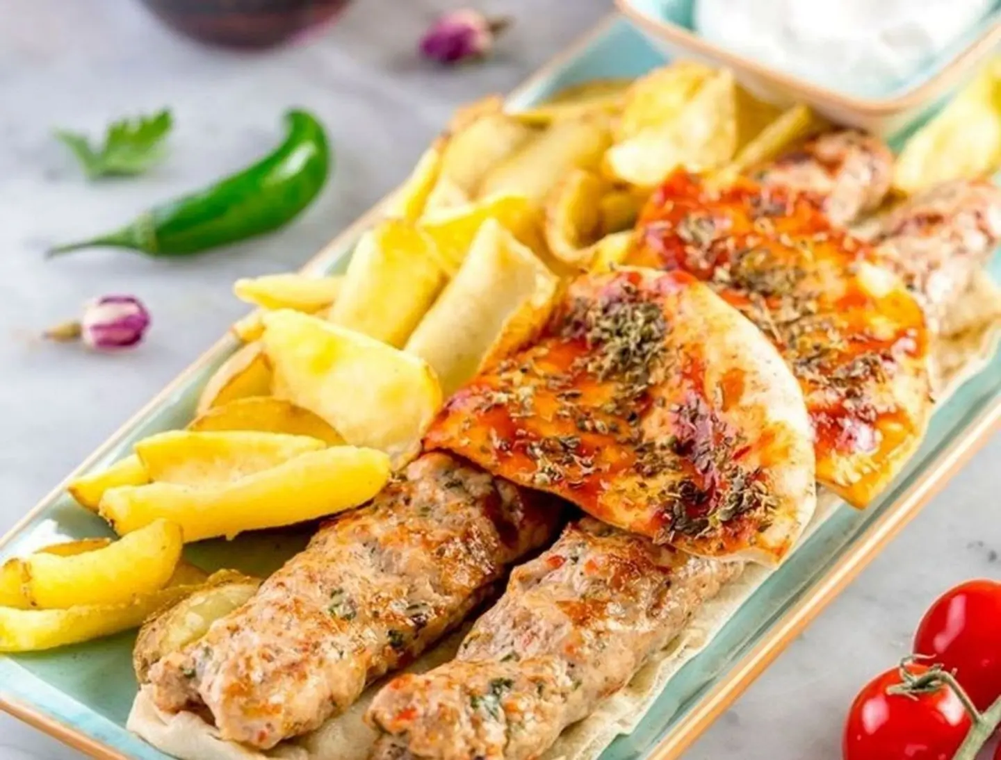 Chicken Kebab (2 Skewers)