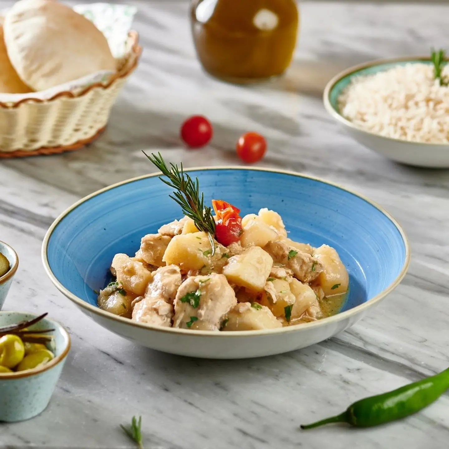 Lunch Offer - Coriander Garlic Chicken