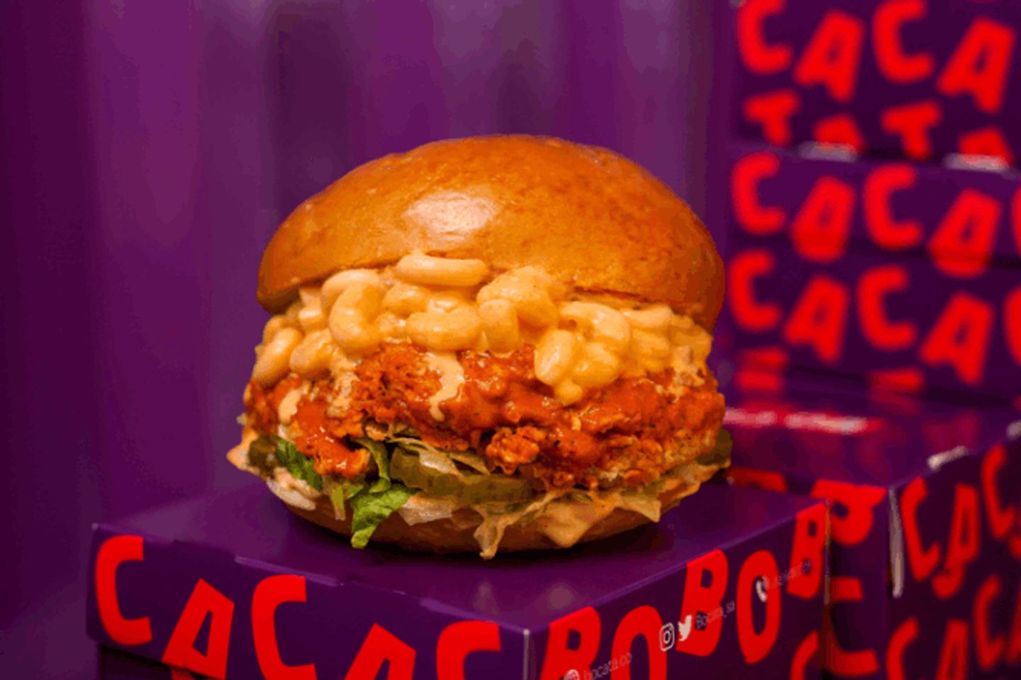 Mac & Cheese Buffalo Chicken