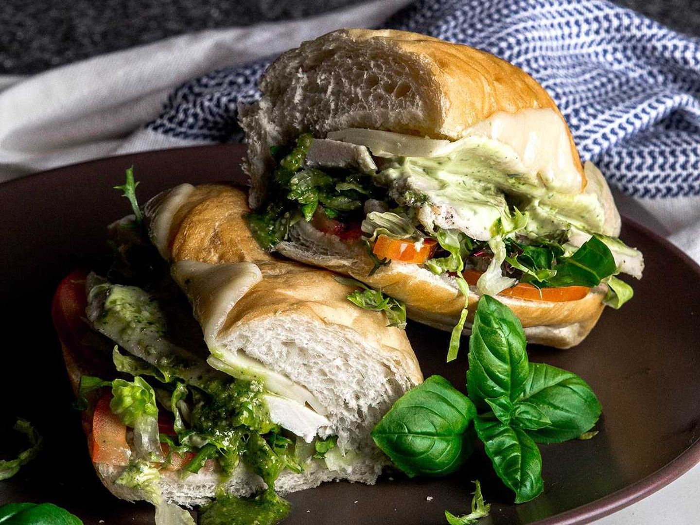 Chicken Pesto Sandwich
