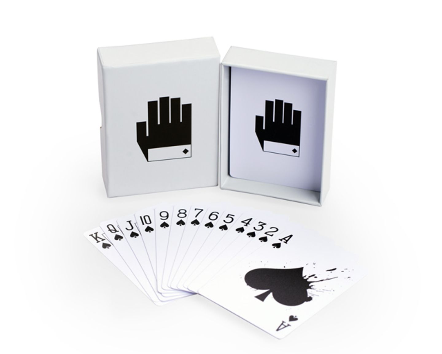 Playing Card   White One Piece