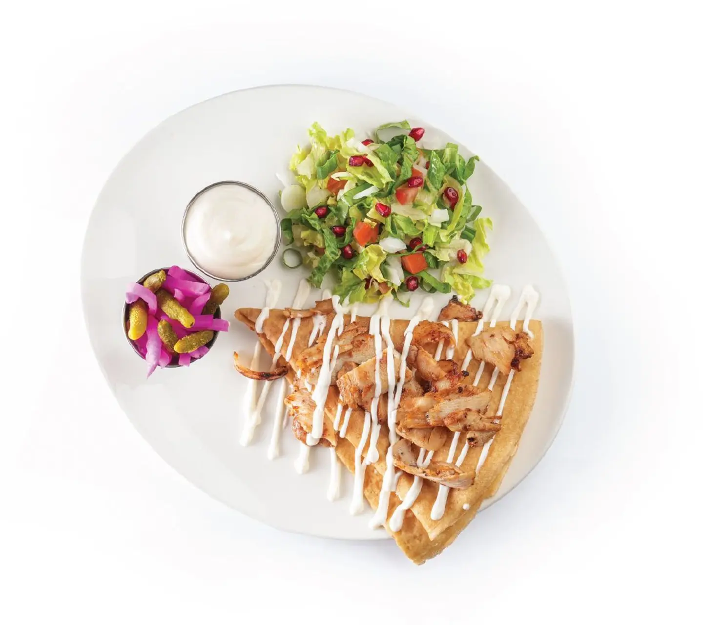 Chicken Shawarma Crepe