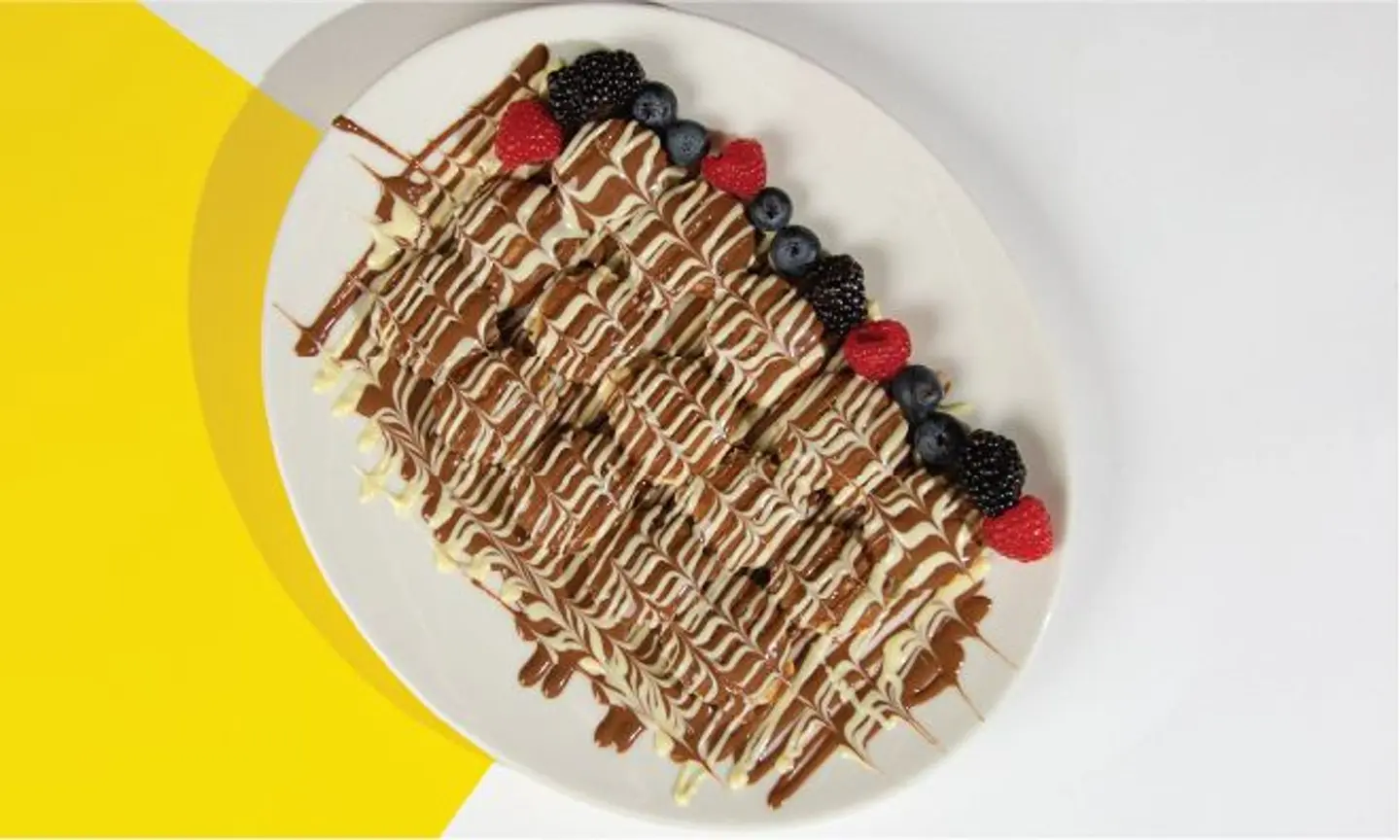 Mini Pancake Mixed Berries