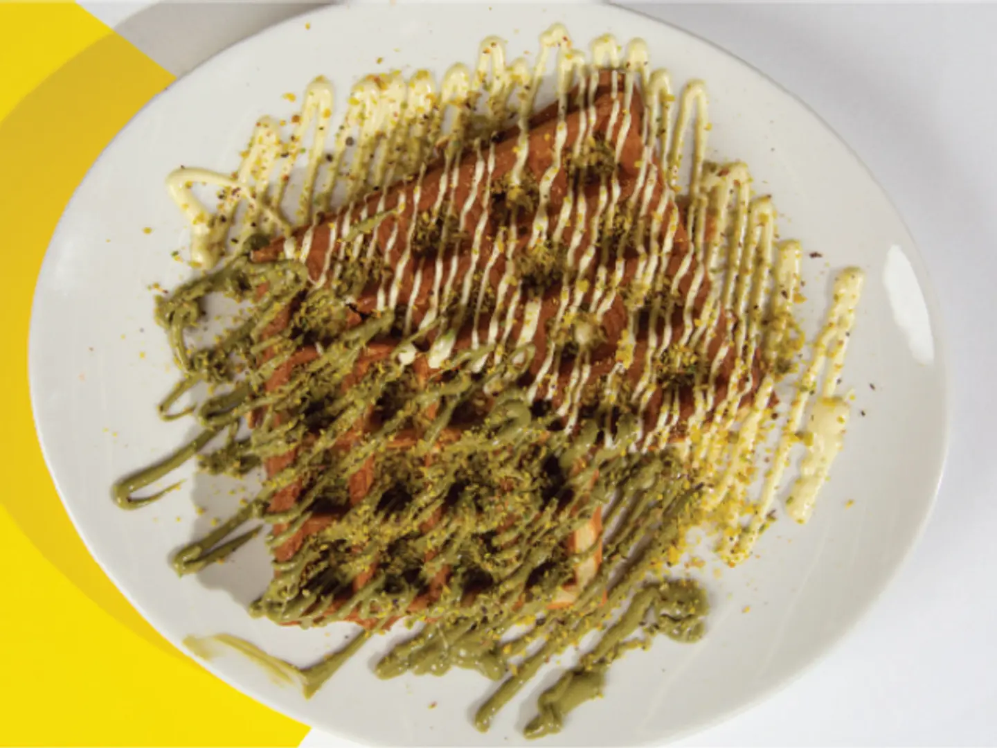 Cheesecake Pistachio Waffle