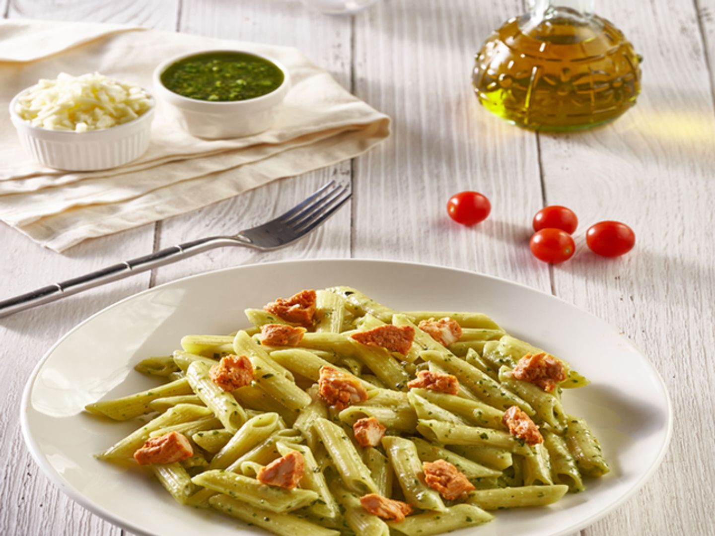 Fajita Pesto Pasta