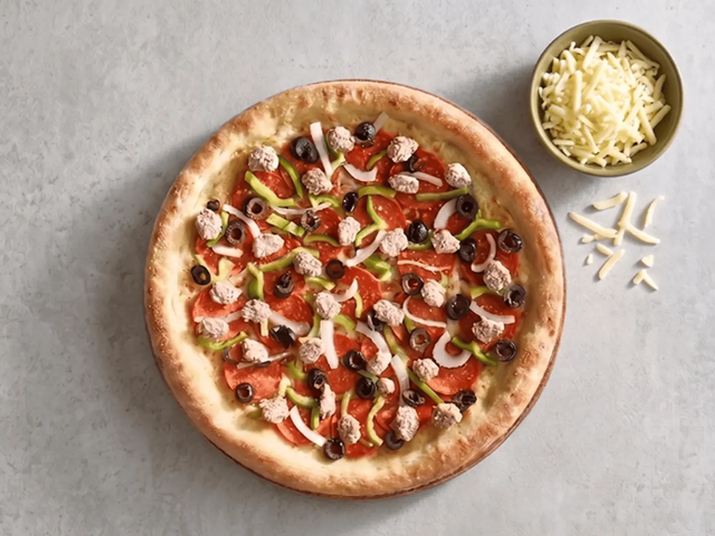 Super Supreme Beef Large Pizza