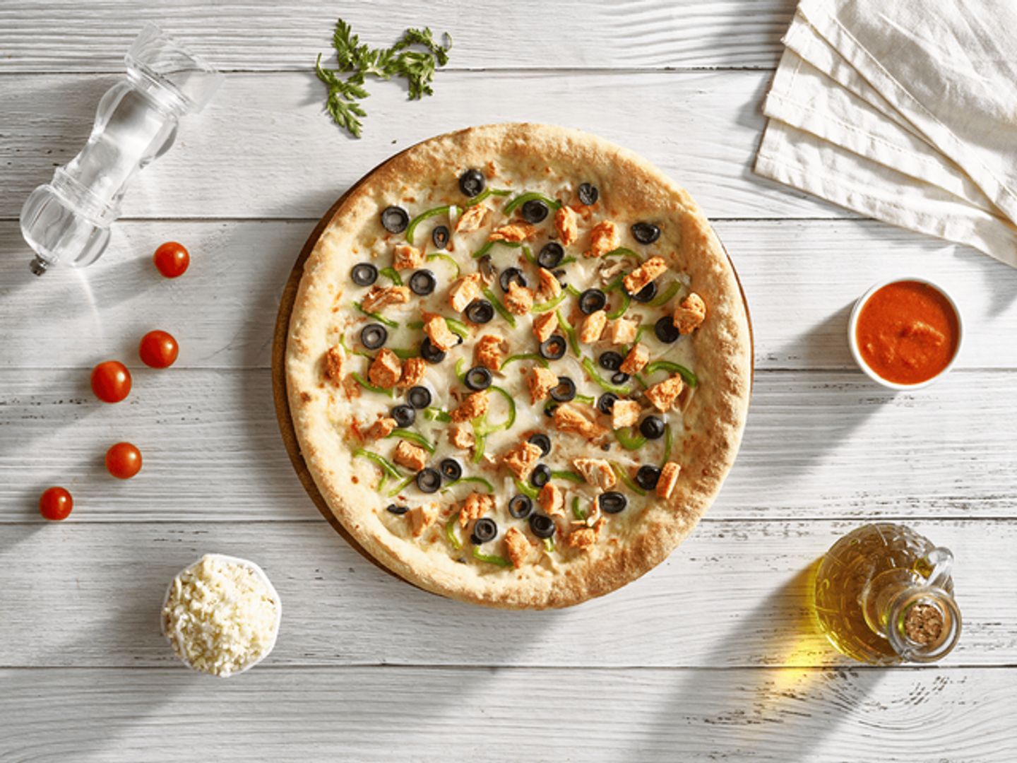 Chicken Fajita Pizza
