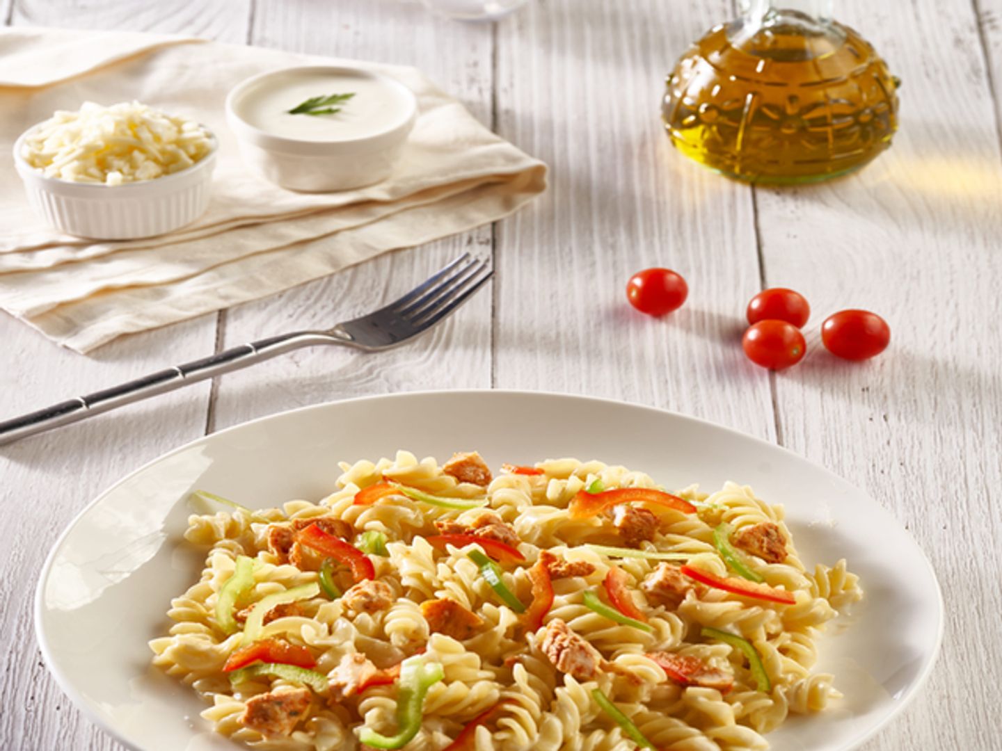 Fajita Alfredo Pasta