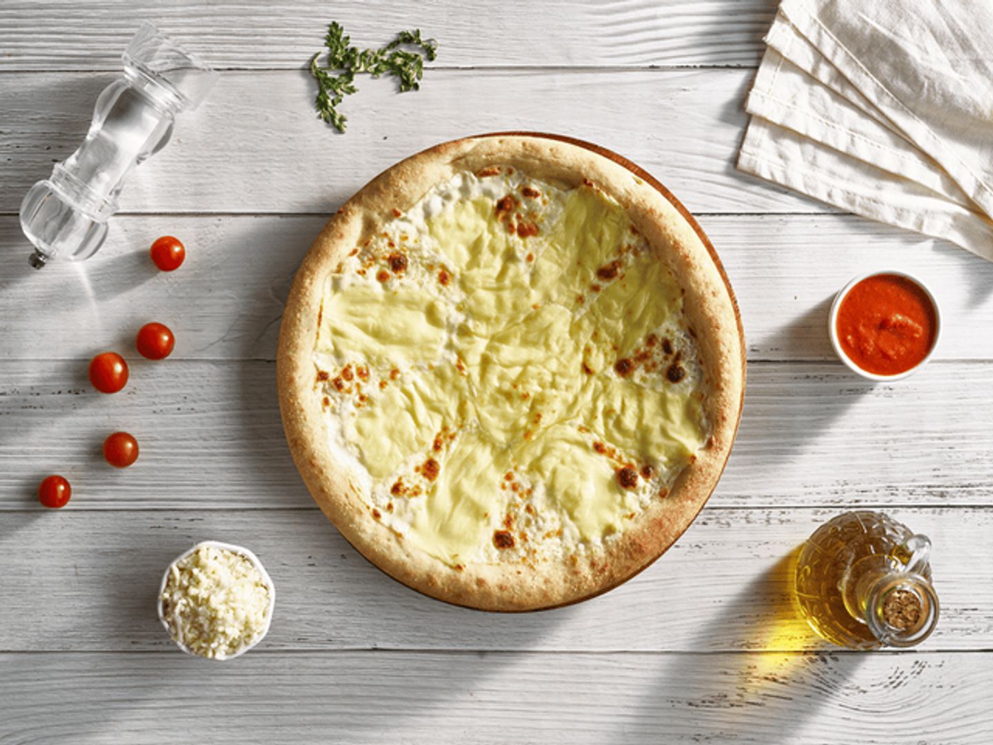 Three Cheese Pizza