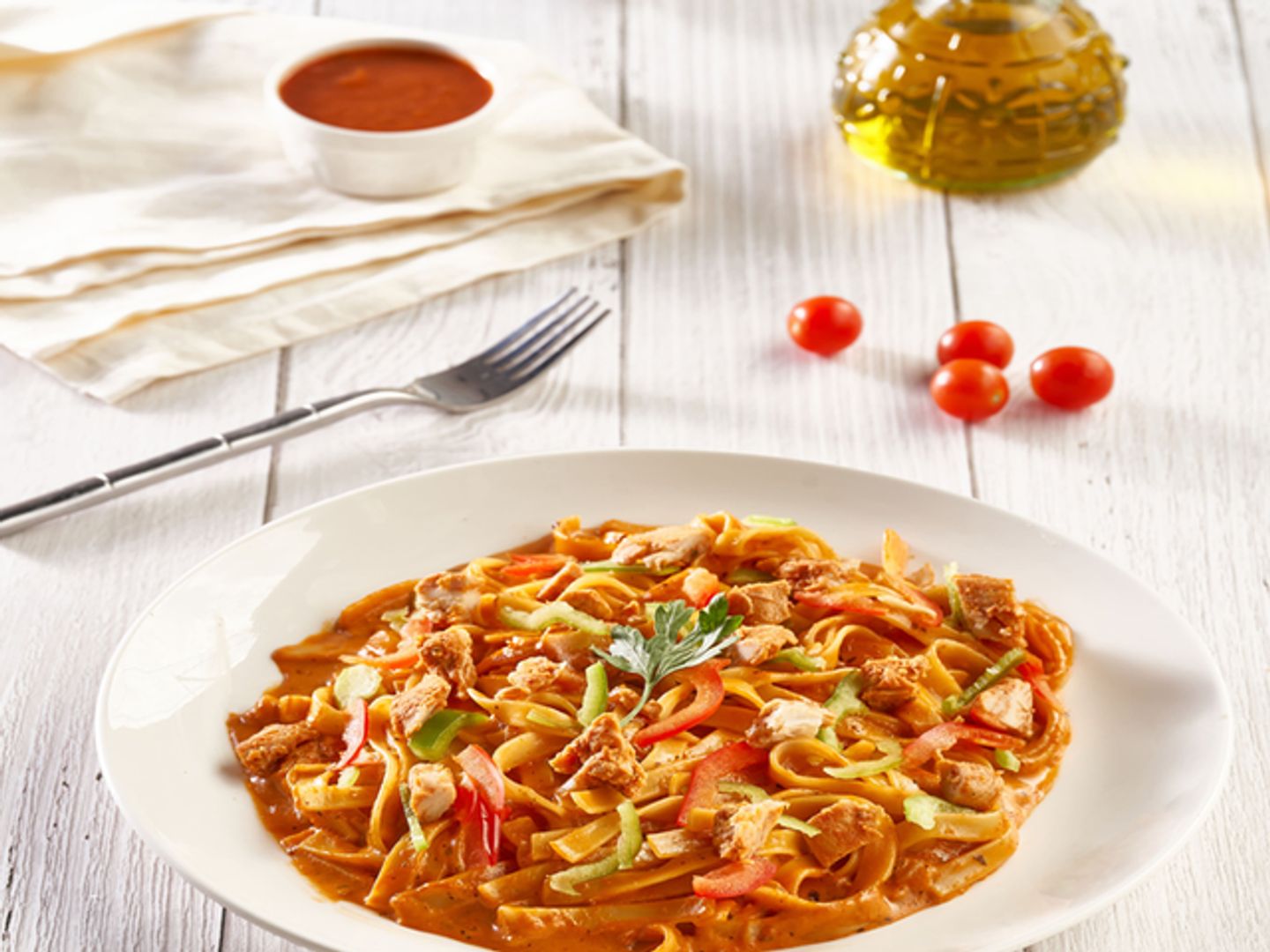 Chicken Fajita Melt Pasta