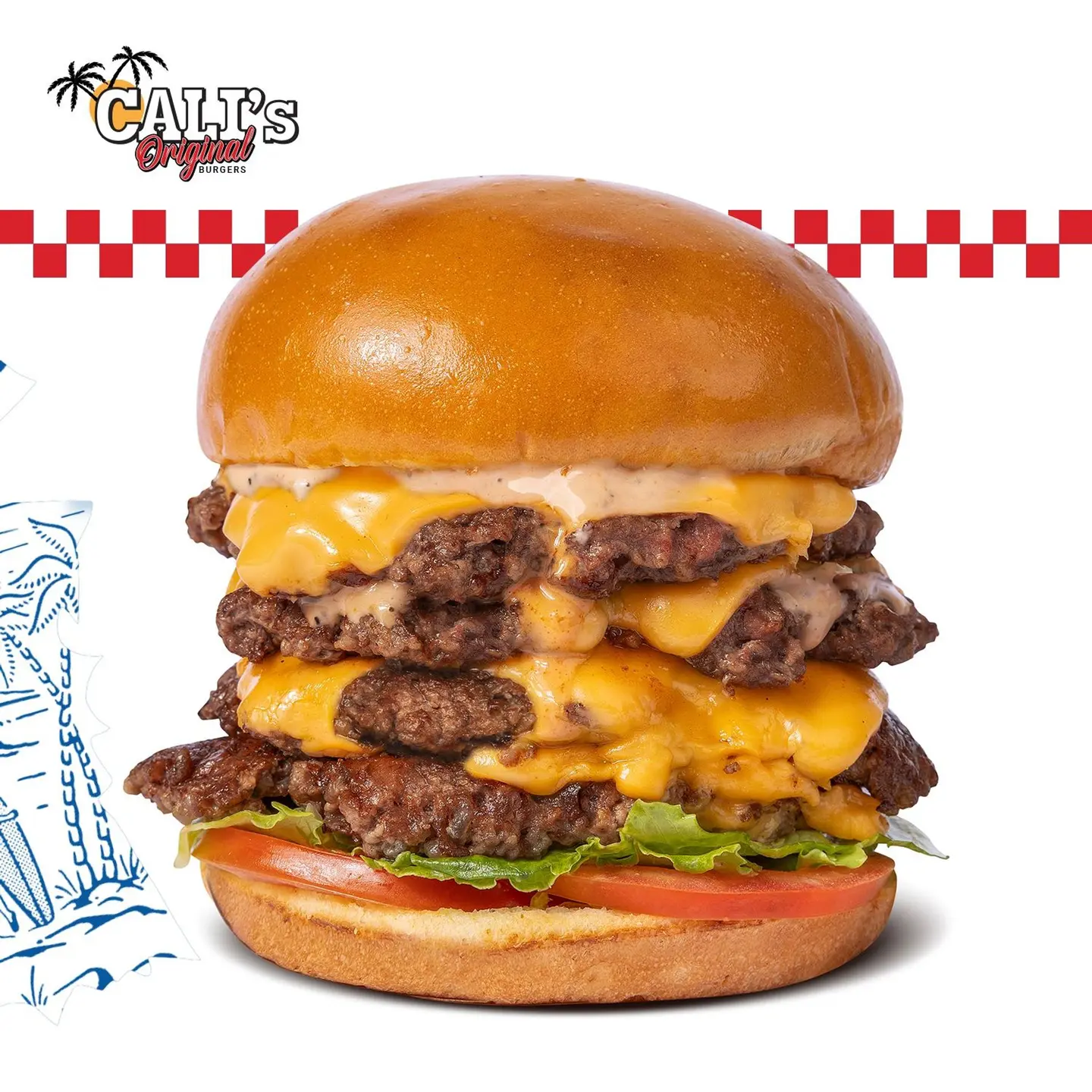 Quadurple Angus Smash