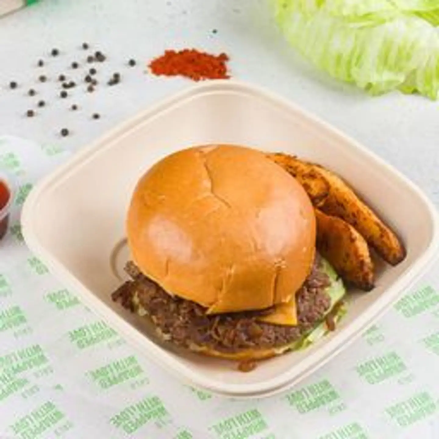 Smash Burger Potato Wedges