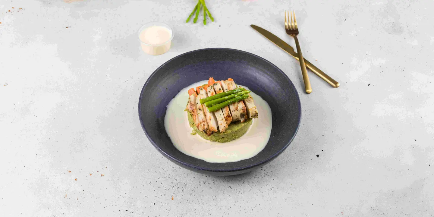 Grilled Chicken With Broccoli Mash