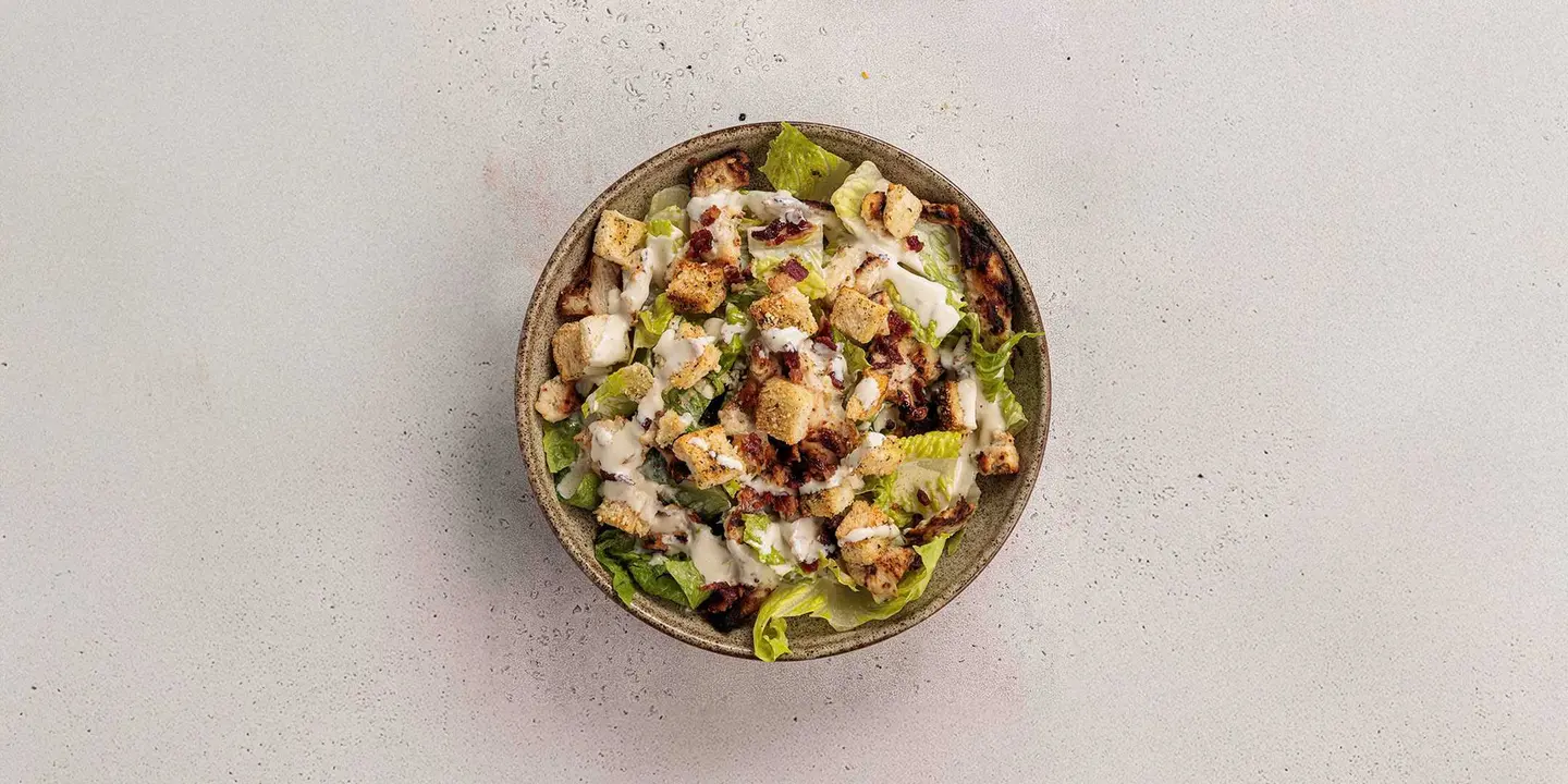 Guilt Free Caesar Salad