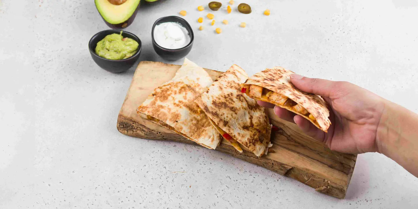Smoked Chicken Quesadilla