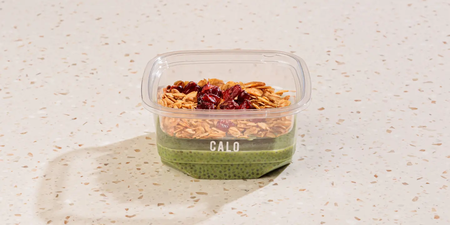 Matcha Chia Pot