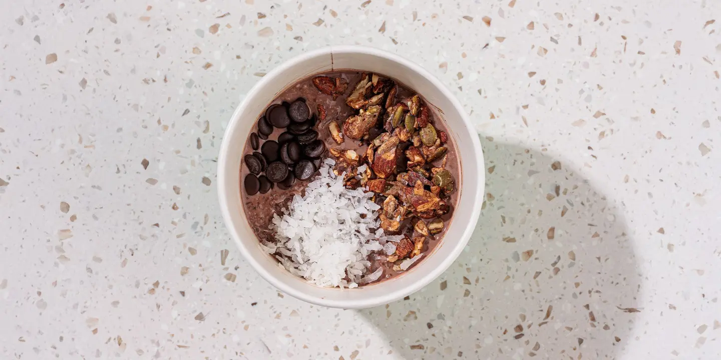 Choco And Coco Hot Oats