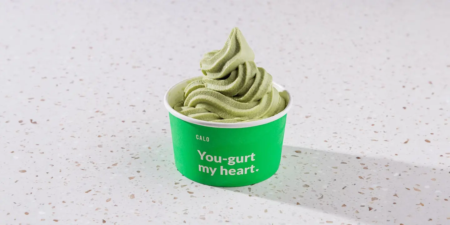 Matcha Froyo Without Toppings
